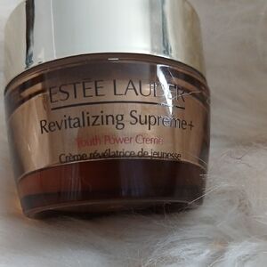 Estee Lauder Revitalizing Supreme+ Creme - Silver and Brown Jar